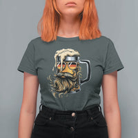 Funny Oktoberfest Beer Lover Gift T Shirt For Women Cool German Beer Mug