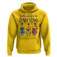 Tis The Season To Be Knitting Hoodie Christmas Gift - Wonder Print Shop