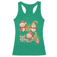 Crochet Christmas Racerback Tank Top Funny Xmas Gift For Crocheter - Wonder Print Shop