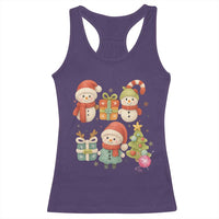 Crochet Christmas Racerback Tank Top Funny Xmas Gift For Crocheter - Wonder Print Shop