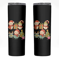 Crochet Christmas Skinny Tumbler Funny Xmas Gift For Crocheter - Wonder Print Shop