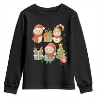 Crochet Christmas Youth Sweatshirt Funny Xmas Gift For Crocheter - Wonder Print Shop