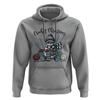 Crochet Christmas Hoodie Funny Snowman Crocheting Gift - Wonder Print Shop