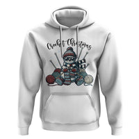 Crochet Christmas Hoodie Funny Snowman Crocheting Gift - Wonder Print Shop
