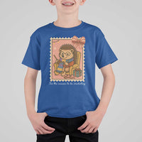 Cute Hedgehog Knitting T Shirt For Kid Christmas Holiday Gift - Wonder Print Shop