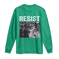 Portland Frog Protest Long Sleeve Shirt Funny Rebel Gift - Wonder Print Shop