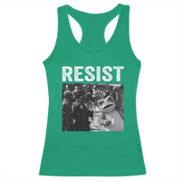 Portland Frog Protest Racerback Tank Top Funny Rebel Gift - Wonder Print Shop