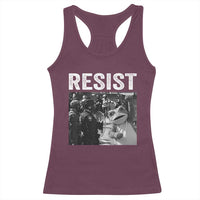 Portland Frog Protest Racerback Tank Top Funny Rebel Gift - Wonder Print Shop