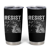 Portland Frog Protest Tumbler Cup Funny Rebel Gift - Wonder Print Shop