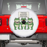Frogs Against Fascism Spare Tire Cover Funny Portland Meme Humor Gift - Wonder Print Shop