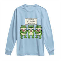 Frogs Against Fascism Long Sleeve Shirt Funny Portland Meme Humor Gift - Wonder Print Shop