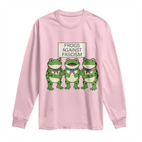 Frogs Against Fascism Long Sleeve Shirt Funny Portland Meme Humor Gift - Wonder Print Shop