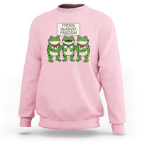 Frogs Against Fascism Sweatshirt Funny Portland Meme Humor Gift - Wonder Print Shop