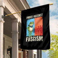 Frogs Against Fascism Garden Flag Portland Protest Vintage Meme Gift - Wonder Print Shop