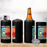 Frogs Against Fascism 4 in 1 Can Cooler Tumbler Portland Protest Vintage Meme Gift - Wonder Print Shop