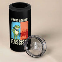 Frogs Against Fascism 4 in 1 Can Cooler Tumbler Portland Protest Vintage Meme Gift - Wonder Print Shop