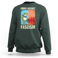 Frogs Against Fascism Sweatshirt Portland Protest Vintage Meme Gift - Wonder Print Shop