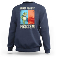Frogs Against Fascism Sweatshirt Portland Protest Vintage Meme Gift - Wonder Print Shop