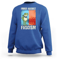 Frogs Against Fascism Sweatshirt Portland Protest Vintage Meme Gift - Wonder Print Shop