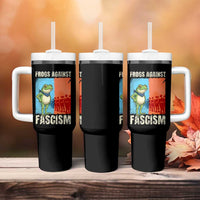 Frogs Against Fascism Tumbler With Handle Portland Protest Vintage Meme Gift - Wonder Print Shop