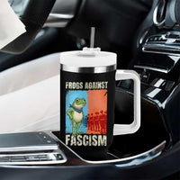 Frogs Against Fascism Tumbler With Handle Portland Protest Vintage Meme Gift - Wonder Print Shop
