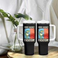 Frogs Against Fascism Tumbler With Handle Portland Protest Vintage Meme Gift - Wonder Print Shop