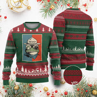 Resist Frog Meme Ugly Christmas Sweater Portland Vintage Aesthetic Gift - Wonder Print Shop
