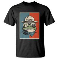 Resist Frog Meme T Shirt Portland Vintage Aesthetic Gift - Wonder Print Shop
