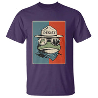 Resist Frog Meme T Shirt Portland Vintage Aesthetic Gift - Wonder Print Shop