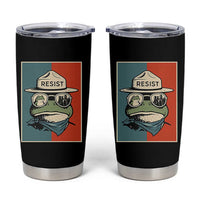 Resist Frog Meme Tumbler Cup Portland Vintage Aesthetic Gift - Wonder Print Shop