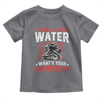 I Walk On Water Whats Your Superpower Toddler T Shirt Funny Ice Hockey Gift - Wonder Print Shop