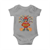 Funny Turkey Ice Hockey Gift Baby Onesie Thankful For Hockey - Wonder Print Shop