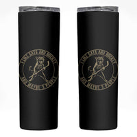 Vintage I Like Cats And Hockey And Maybe Three People Funny Gift Skinny Tumbler - Wonder Print Shop