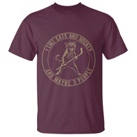 Vintage I Like Cats And Hockey And Maybe Three People Funny Gift T Shirt - Wonder Print Shop