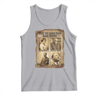 What We Learn From Black History Tank Top Iconic African American Figures - Wonder Print Shop