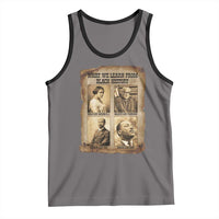 What We Learn From Black History Tank Top Iconic African American Figures - Wonder Print Shop