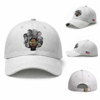 My Roots Black History Leaders Baseball Cap African American Heritage