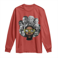 My Roots Black History Leaders Long Sleeve Shirt African American Heritage - Wonder Print Shop