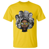 My Roots Black History Leaders T Shirt African American Heritage - Wonder Print Shop