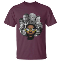 My Roots Black History Leaders T Shirt African American Heritage - Wonder Print Shop