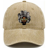 My Roots Black History Leaders Washed Cotton Baseball Cap African American Heritage