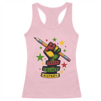 Teach Black History Education Pride Racerback Tank Top Black History Month - Wonder Print Shop