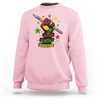 Teach Black History Education Pride Sweatshirt Black History Month - Wonder Print Shop