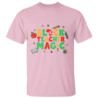 Inspirational Black Teacher Magic T Shirt African American History Month - Wonder Print Shop