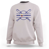 Venezuela Champions 2026 Sweatshirt Baseball Pride Gift
