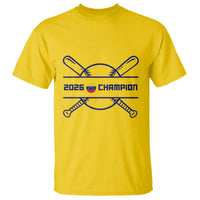Venezuela Champions 2026 T Shirt Baseball Pride Gift