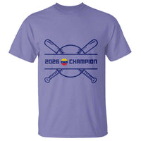 Venezuela Champions 2026 T Shirt Baseball Pride Gift