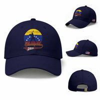 Vintage Venezuela 2026 Champions Baseball Cap Patriotic Baseball Pride Gift