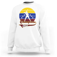 Vintage Venezuela 2026 Champions Sweatshirt Patriotic Baseball Pride Gift