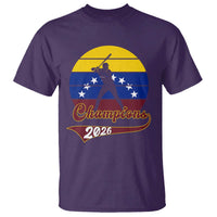 Vintage Venezuela 2026 Champions T Shirt Patriotic Baseball Pride Gift